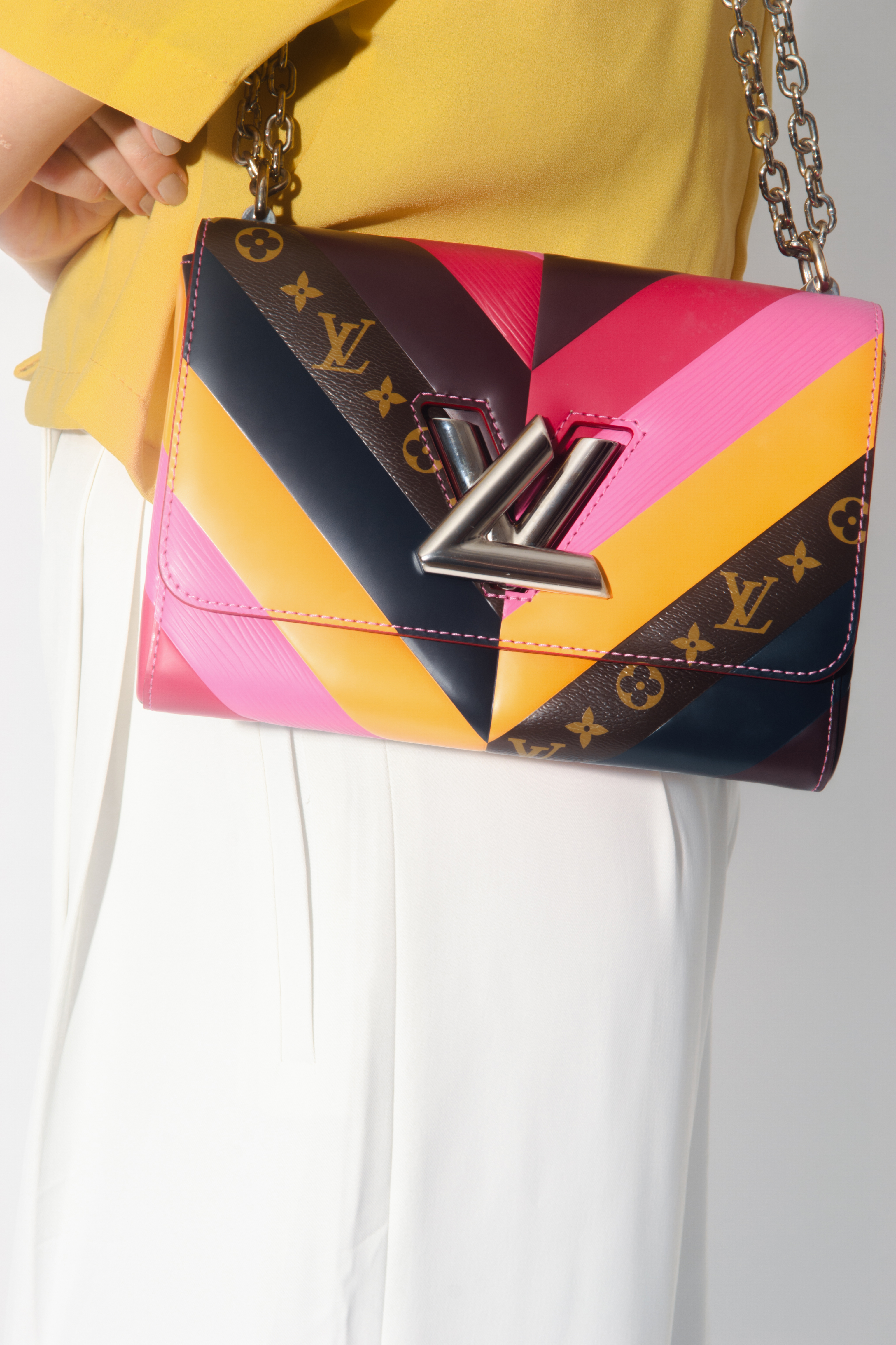 Louis Vuitton Twist MM Bag Limited Runway Edition Multicolor Epi