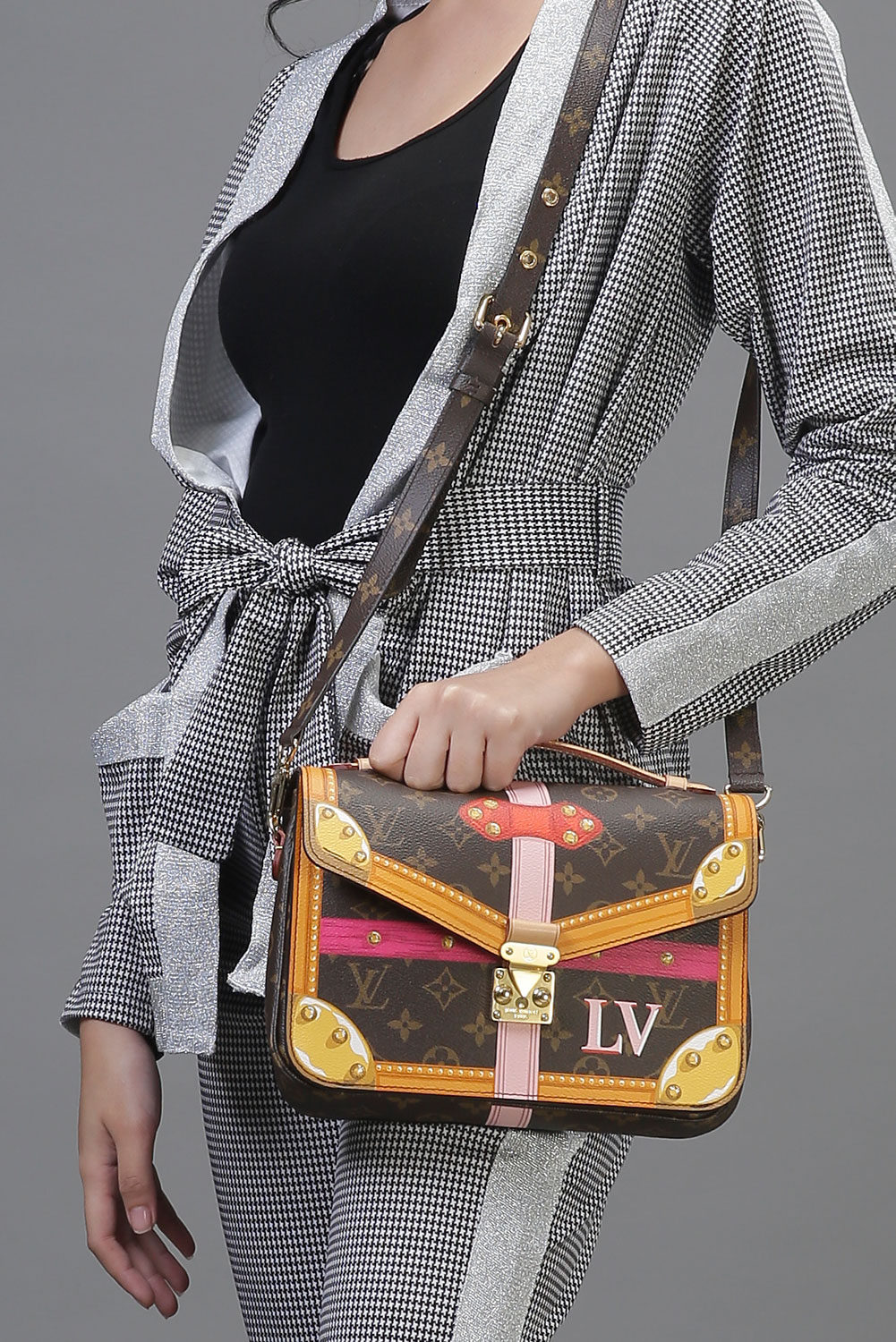Louis Vuitton Pochette Metis MM Bag Limited Runway Collection Summer Trunks Monogram/Multicolor ...
