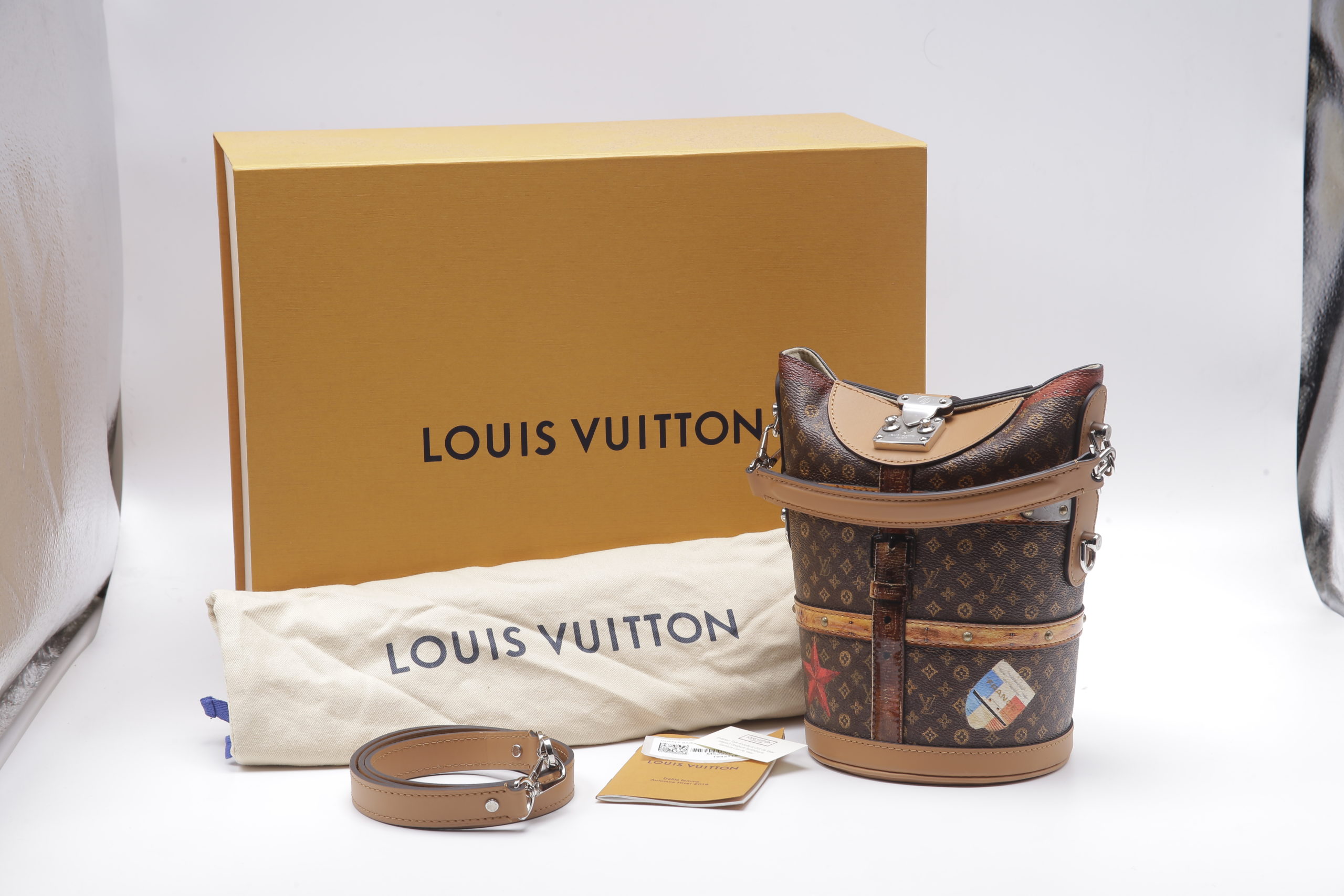 Louis Vuitton Duffle Limited Edition Time Trunk Monogram
