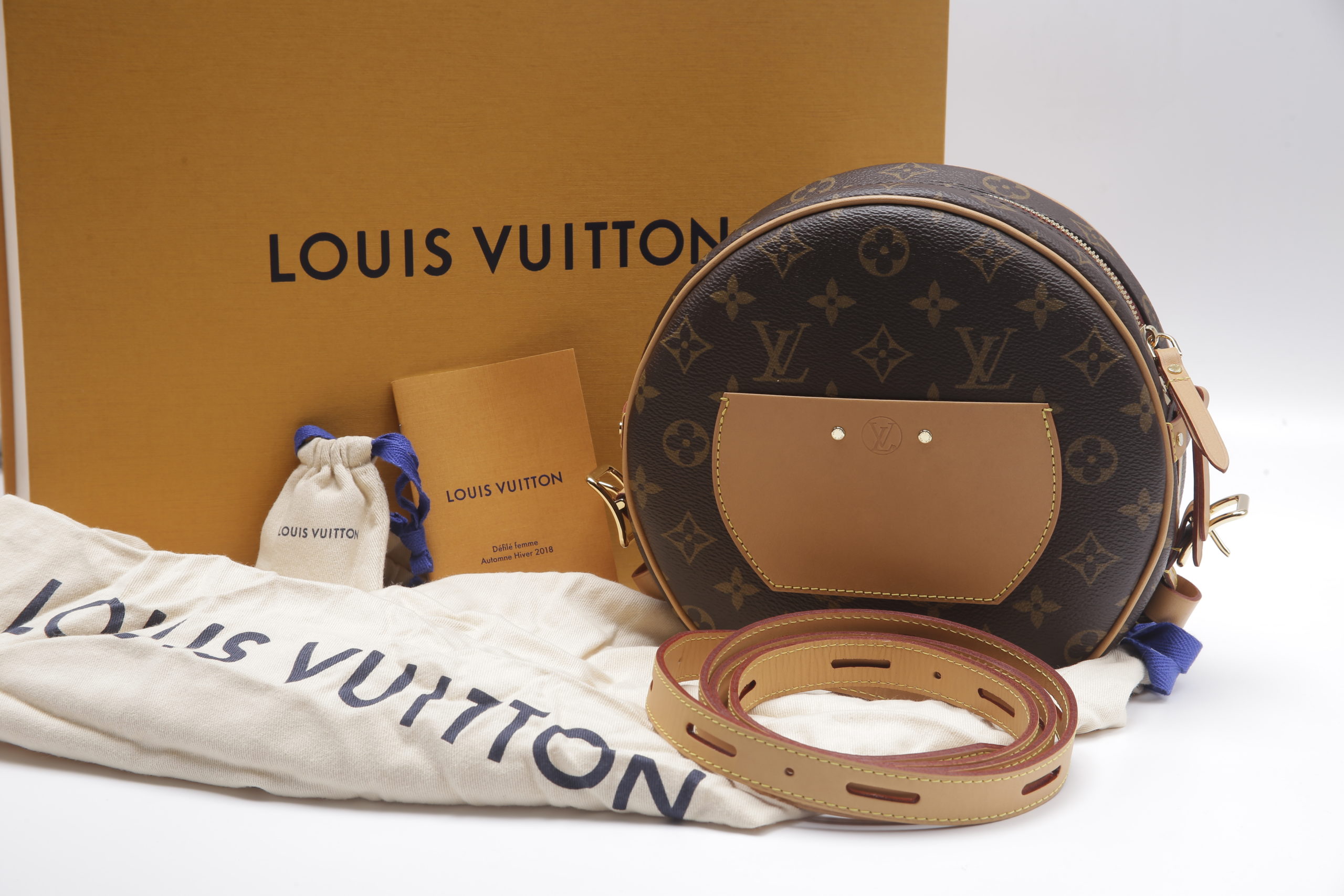 New for Pre-Fall 2019, the Louis Vuitton Boite Chapeau Souple Now