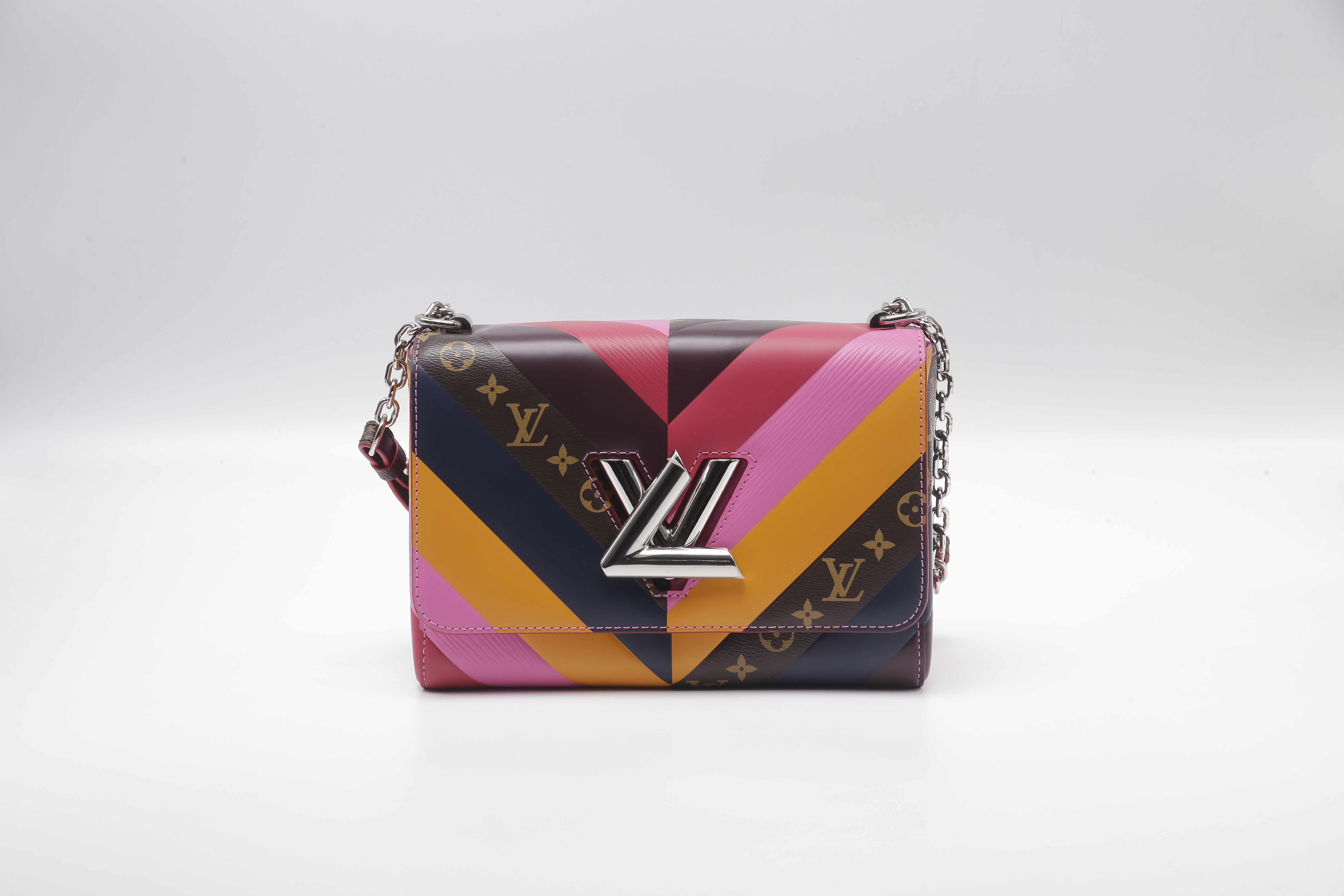 Louis Vuitton Limited Edition Multicolor Tropical Print Epi Leather Twist  MM Bag - Yoogi's Closet