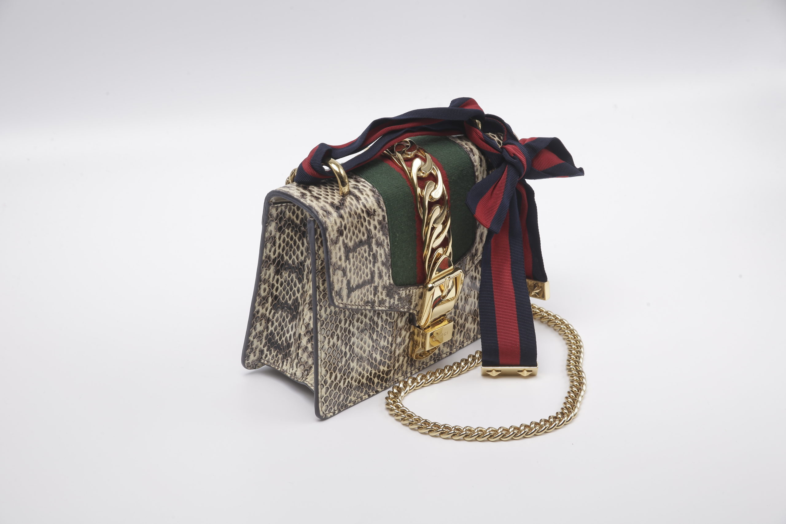 Gucci Python Sylvie Mini  Bag  Selectionne PH 