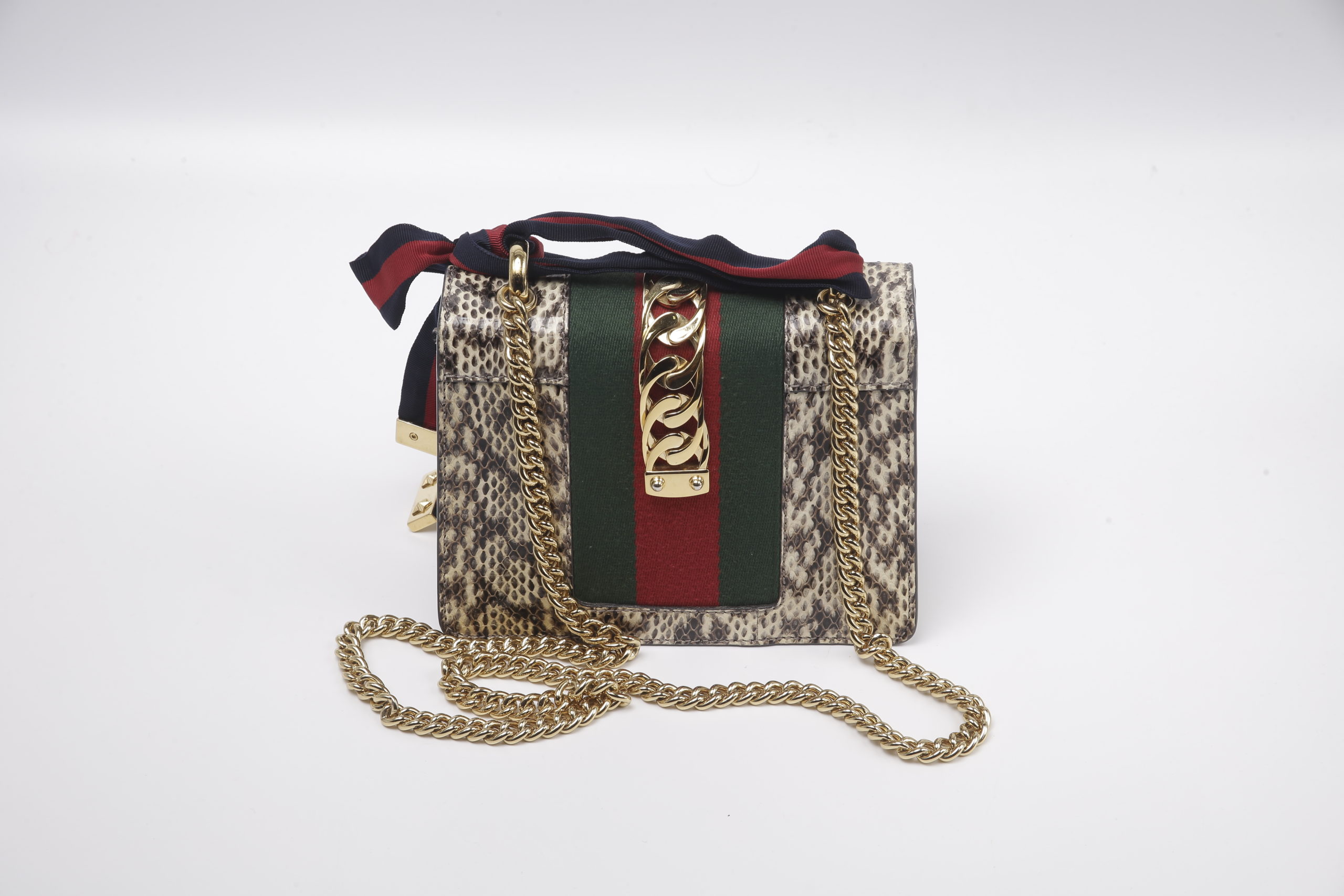 Gucci Python Sylvie Mini  Bag  Selectionne PH 