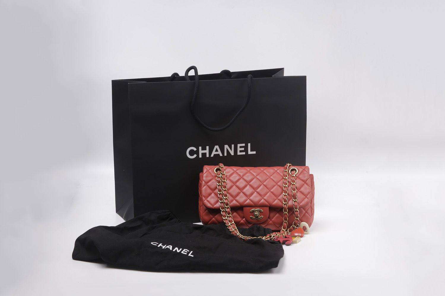 Chanel Valentine Charm Strap Limited Edition Flap Bag - Selectionne PH