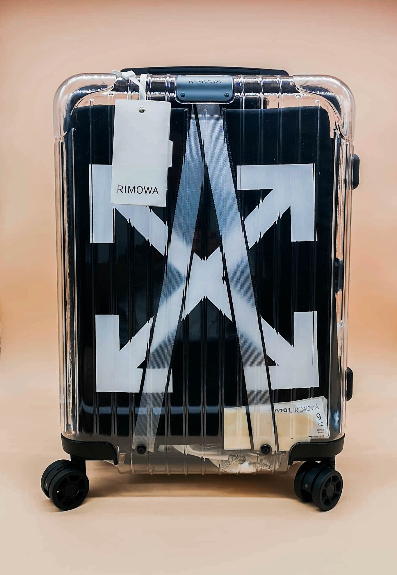 OFF-WHITE X RIMOWA Polycarbonate Luggage Transparent 1261005