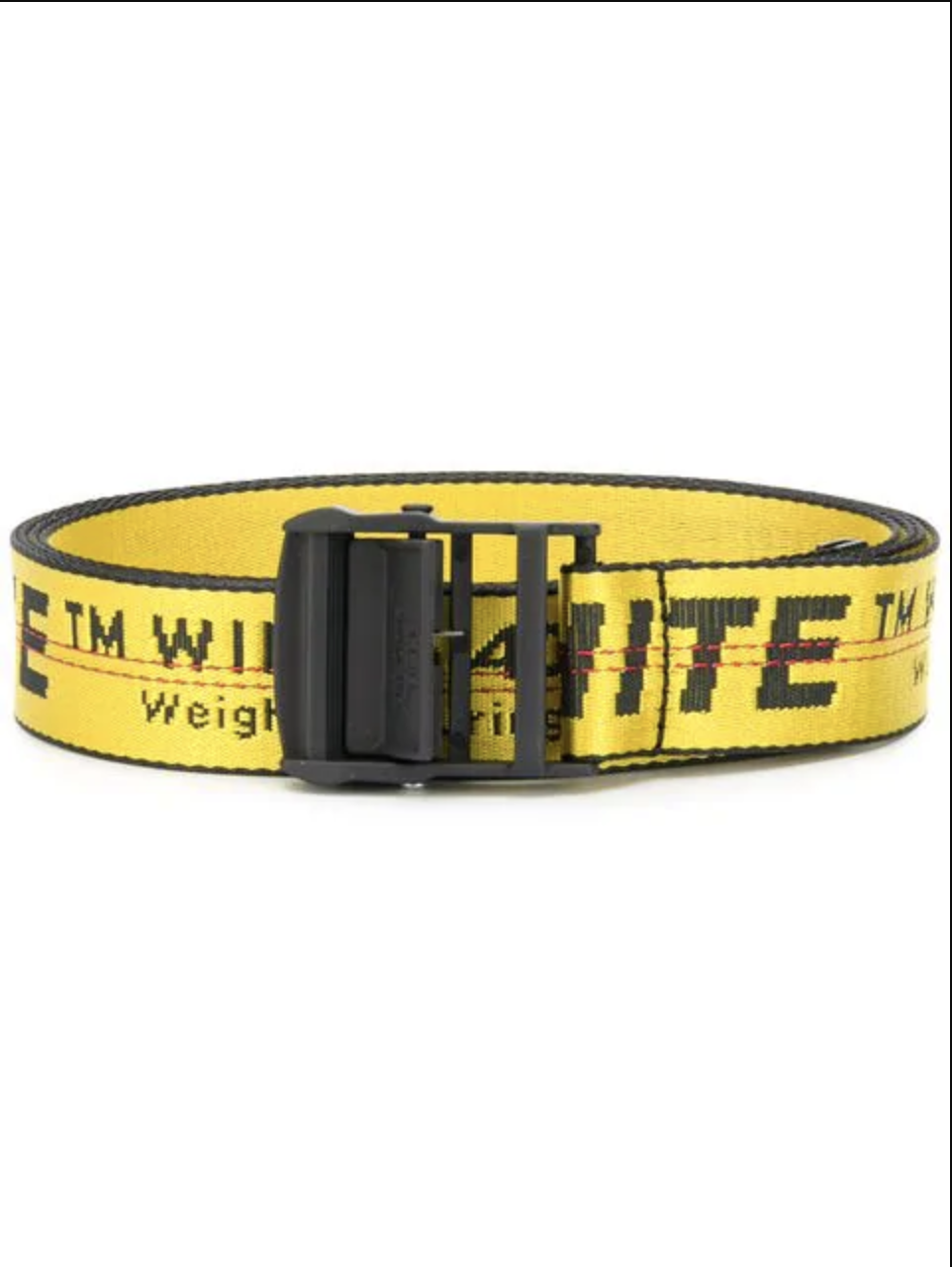 Off-White Yellow Mini Industrial Belt (for Pre-order) - Selectionne PH