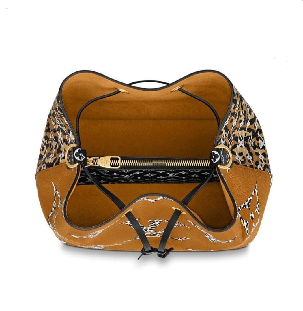Louis Vuitton Monogram Jungle NeoNoe Bucket Bag - Neutrals Bucket Bags,  Handbags - LOU717643