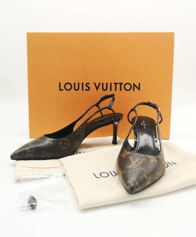 Louis Vuitton Cherie Slingback Pumps - Selectionne PH