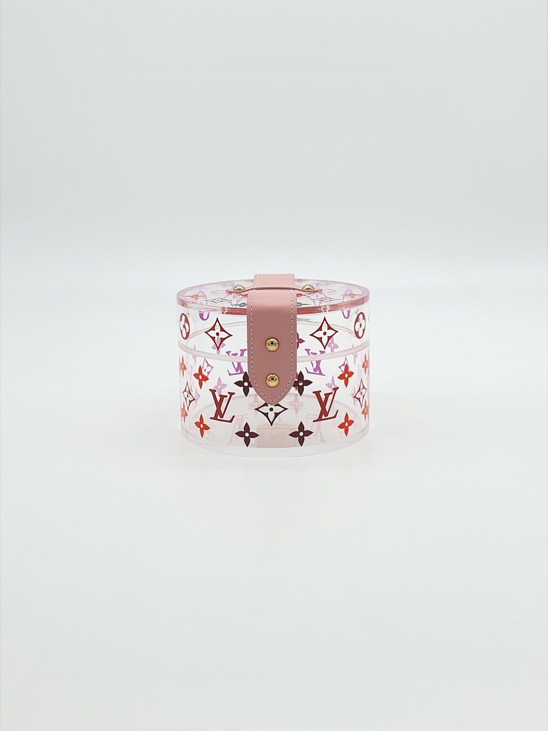 Louis Vuitton Monogram Plexiglass Scott Box - Clear Decorative